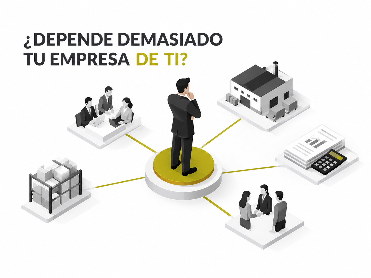 ¿depende demasiado tu empresa de ti? el riesgo de la dependencia del propietario